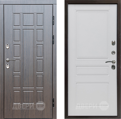 Входная металлическая Дверь Престиж TERMO с терморазрывом Престиж Классика Белый матовый в Егорьевске