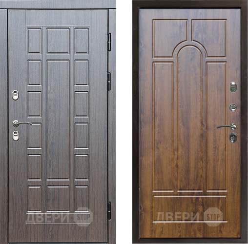 Входная металлическая Дверь Престиж TERMO с терморазрывом Престиж Арка Дуб в Егорьевске