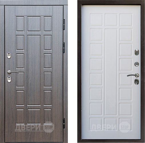 Входная металлическая Дверь Престиж TERMO с терморазрывом Престиж Престиж Белое дерево в Егорьевске