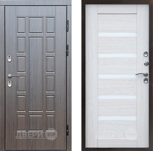 Дверь Престиж TERMO с терморазрывом Престиж Царга Лиственница белая в Егорьевске