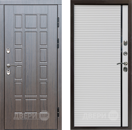 Входная металлическая Дверь Престиж TERMO с терморазрывом Престиж Porte Белый в Егорьевске