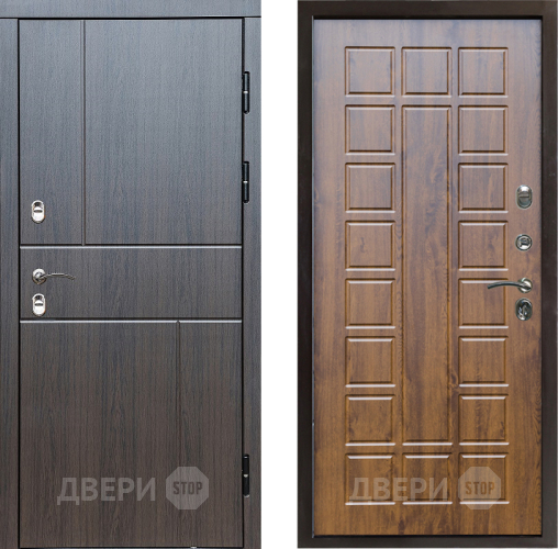 Входная металлическая Дверь Престиж TERMO с терморазрывом Горизонт Венге Престиж Дуб в Егорьевске