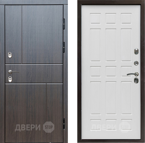 Входная металлическая Дверь Престиж TERMO с терморазрывом Горизонт Венге Спарта Белое дерево в Егорьевске