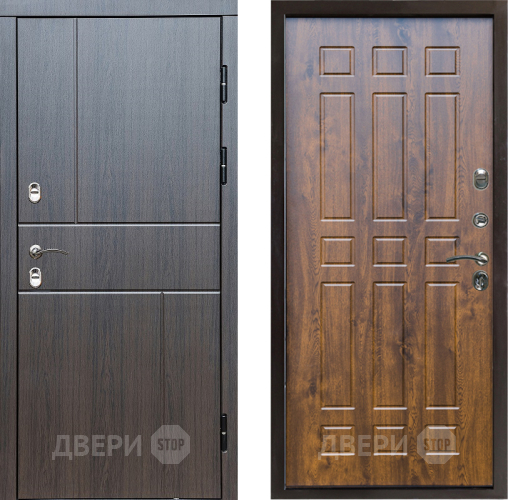 Входная металлическая Дверь Престиж TERMO с терморазрывом Горизонт Венге Спарта Дуб в Егорьевске