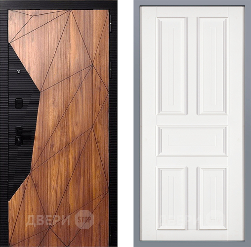 Дверь Заводские двери Морра Уругвай Белый софт в Егорьевске