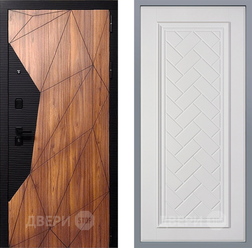 Дверь Заводские двери Морра Упра Белый софт в Егорьевске