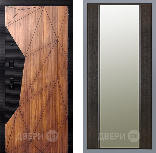 Дверь Заводские двери Морра Зеркало Макси Венге в Егорьевске