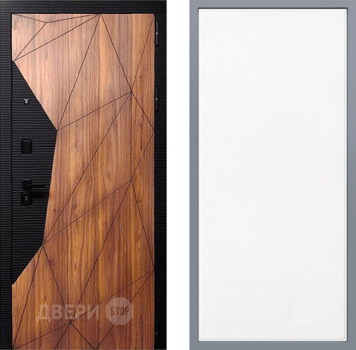 Дверь Заводские двери Морра Тривия Белый софт в Егорьевске