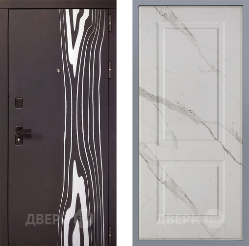 Дверь Заводские двери Леванте Доррен Мрамор белый в Егорьевске