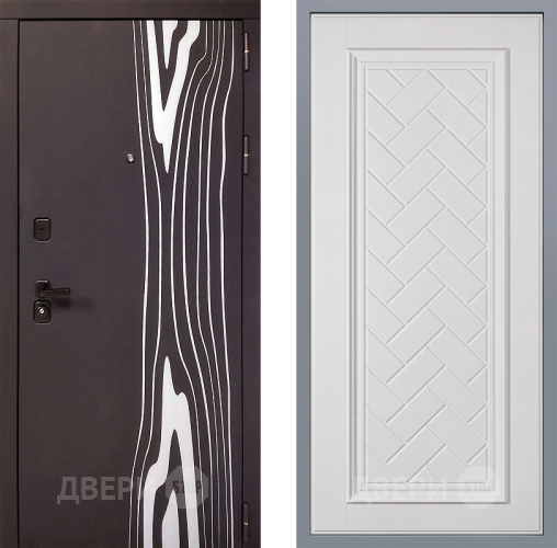 Дверь Заводские двери Леванте Упра Белый софт в Егорьевске