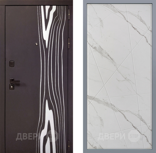 Дверь Заводские двери Леванте Флитта Мрамор белый в Егорьевске