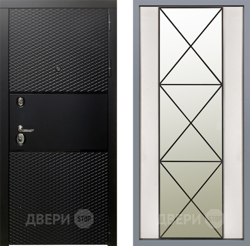 Дверь Заводские двери Тефлон Зеркало Перфекто Структурное дерево в Егорьевске