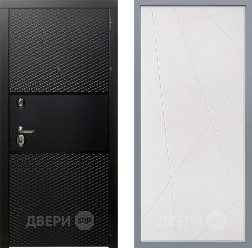 Дверь Заводские двери Тефлон Флитта Белый софт в Егорьевске