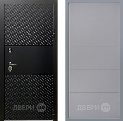 Дверь Заводские двери Тефлон Тривия Грей софт в Егорьевске