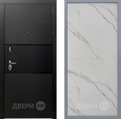 Дверь Заводские двери Тефлон Тривия Мрамор белый в Егорьевске