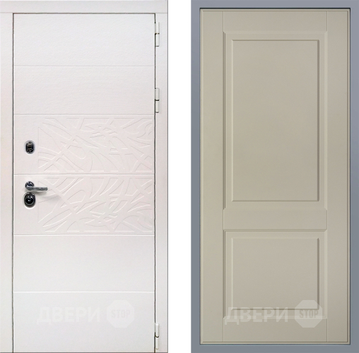 Дверь Заводские двери Дэко Вайт Доррен Шампань в Егорьевске