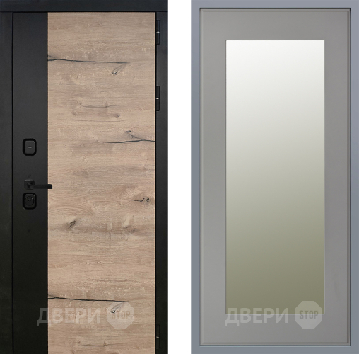 Дверь Заводские двери Ларте Зеркало Модерн Грей софт в Егорьевске