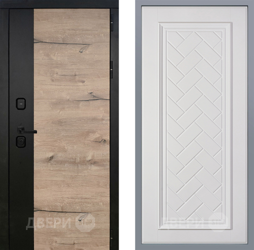 Дверь Заводские двери Ларте Упра Белый софт в Егорьевске