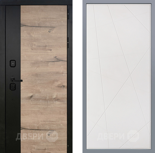 Дверь Заводские двери Ларте Флитта Белый софт в Егорьевске