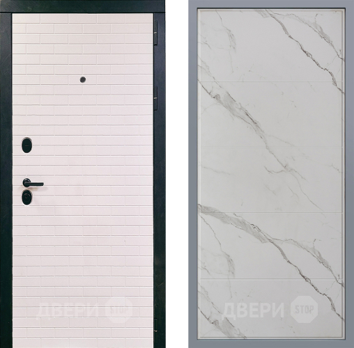 Дверь Заводские двери Сохо Тривия Мрамор белый в Егорьевске