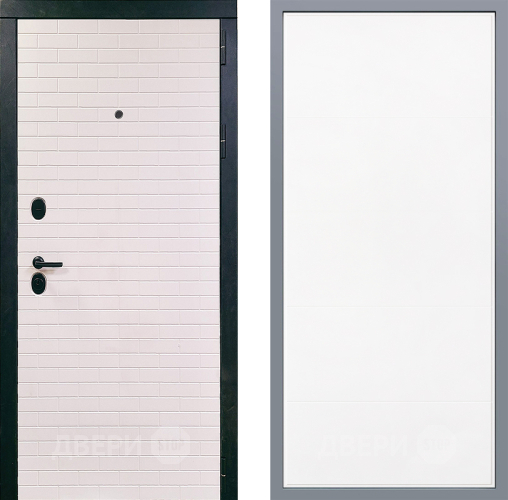 Дверь Заводские двери Сохо Тривия Белый софт в Егорьевске