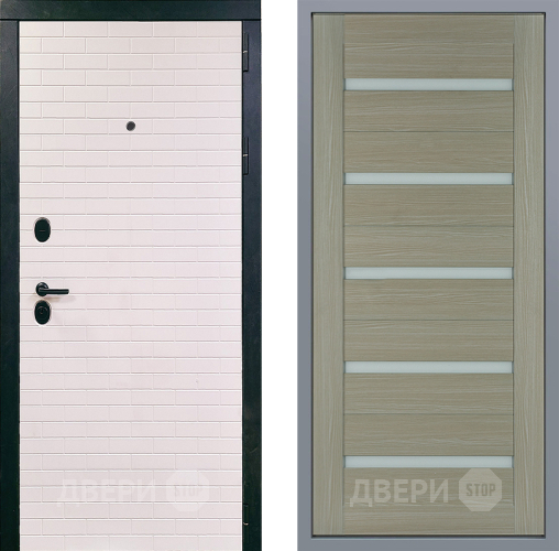 Дверь Заводские двери Сохо СБ-1 Капучино в Егорьевске