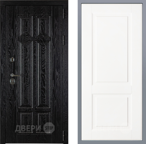 Дверь Заводские двери Мюнхен Доррен Белый софт в Егорьевске