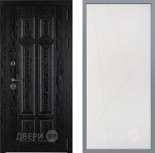 Дверь Заводские двери Мюнхен Флитта Белый софт в Егорьевске