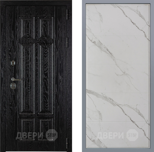 Дверь Заводские двери Мюнхен Тривия Мрамор белый в Егорьевске