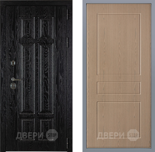 Дверь Заводские двери Мюнхен К-2 Беленый дуб в Егорьевске