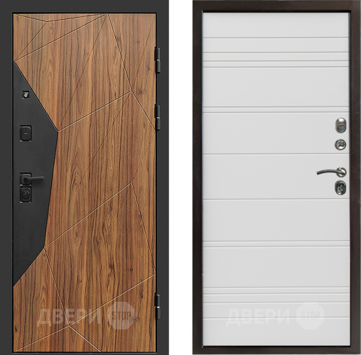 Входная металлическая Дверь Престиж Avangard Line Белый в Егорьевске