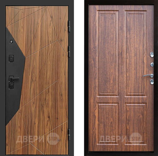 Входная металлическая Дверь Престиж Avangard Премиум Орех светлый в Егорьевске