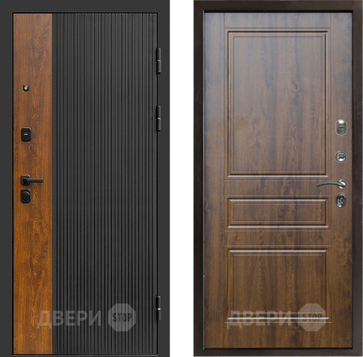 Входная металлическая Дверь Престиж Prestizh Классика Дуб в Егорьевске