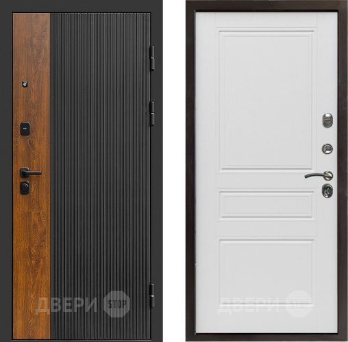 Входная металлическая Дверь Престиж Prestizh Классика Лиственница белая в Егорьевске