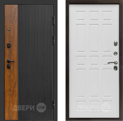 Входная металлическая Дверь Престиж Prestizh Спарта Белое дерево в Егорьевске