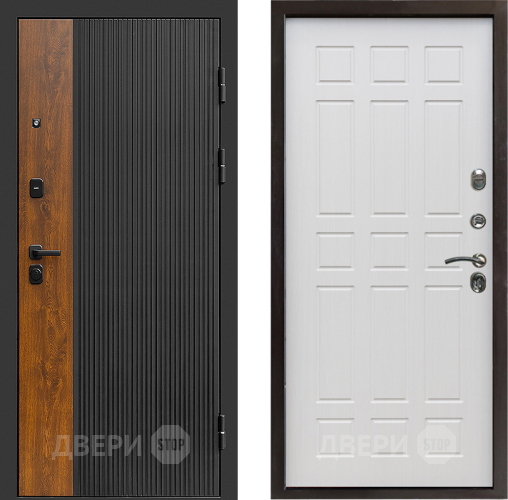 Входная металлическая Дверь Престиж Prestizh Спарта Лиственница белая в Егорьевске