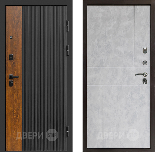 Входная металлическая Дверь Престиж Prestizh Горизонт Бетон светлый в Егорьевске