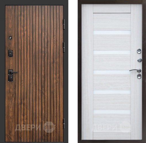 Входная металлическая Дверь Престиж Tvist Царга Лиственница белая в Егорьевске