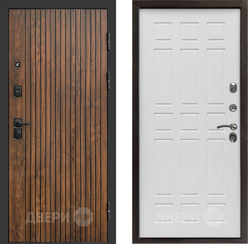 Входная металлическая Дверь Престиж Tvist Спарта Белое дерево в Егорьевске