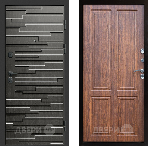 Входная металлическая Дверь Престиж Rivera Премиум Орех светлый в Егорьевске