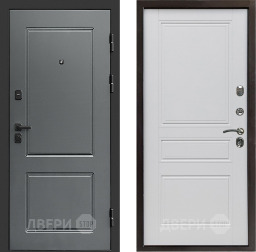 Входная металлическая Дверь Престиж Verona Классика Белый матовый в Егорьевске