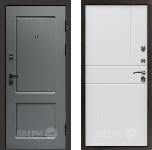 Дверь Престиж Verona Горизонт Бетон белый в Егорьевске