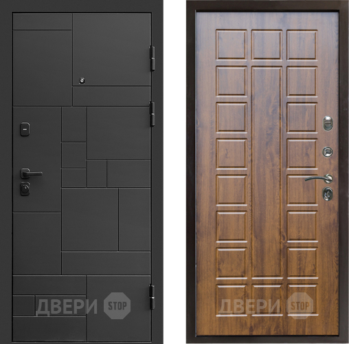 Входная металлическая Дверь Престиж Kvadro Престиж Дуб в Егорьевске