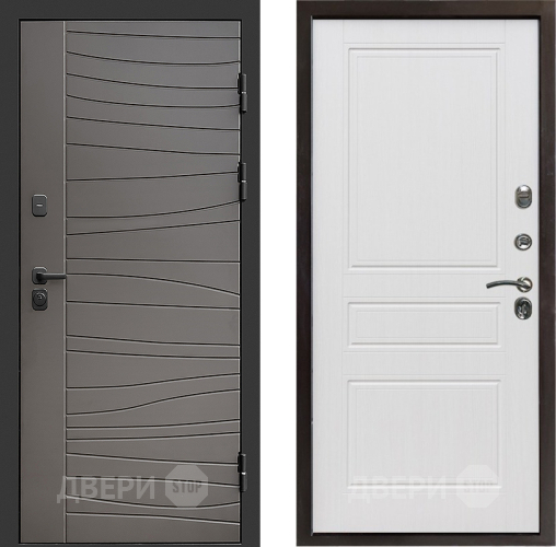 Входная металлическая Дверь Престиж Siciliya Классика Белое дерево в Егорьевске