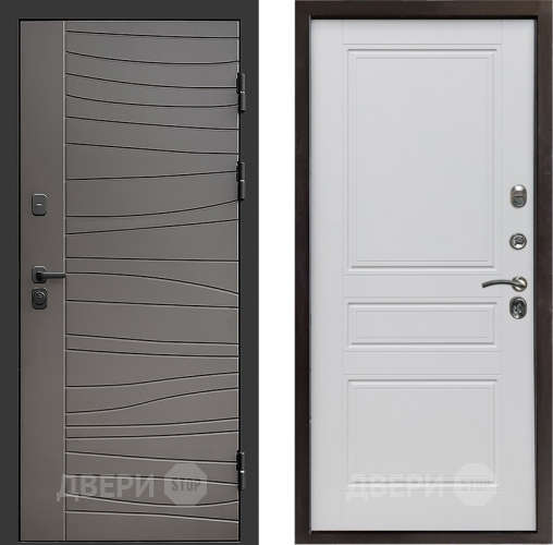 Входная металлическая Дверь Престиж Siciliya Классика Белый матовый в Егорьевске