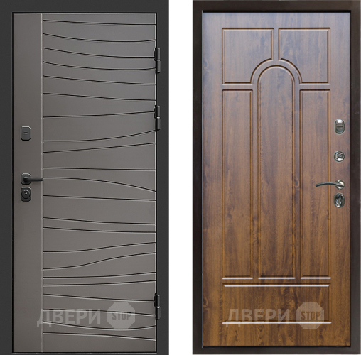 Входная металлическая Дверь Престиж Siciliya Арка Дуб в Егорьевске