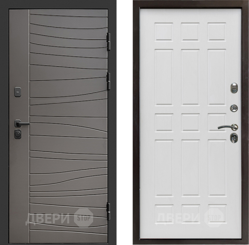 Входная металлическая Дверь Престиж Siciliya Спарта Белое дерево в Егорьевске