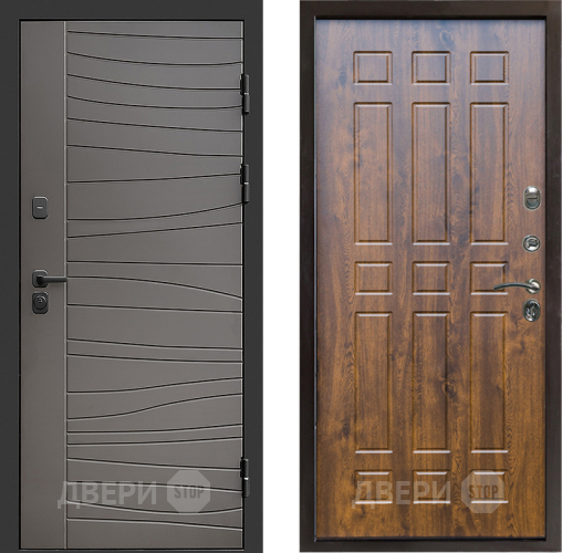 Входная металлическая Дверь Престиж Siciliya Спарта Дуб в Егорьевске