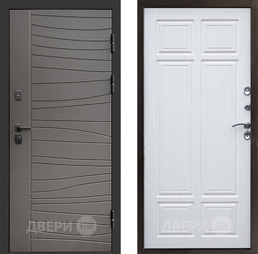 Входная металлическая Дверь Престиж Siciliya Премиум Лиственница белая в Егорьевске