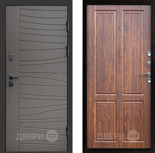 Входная металлическая Дверь Престиж Siciliya Премиум Орех светлый в Егорьевске